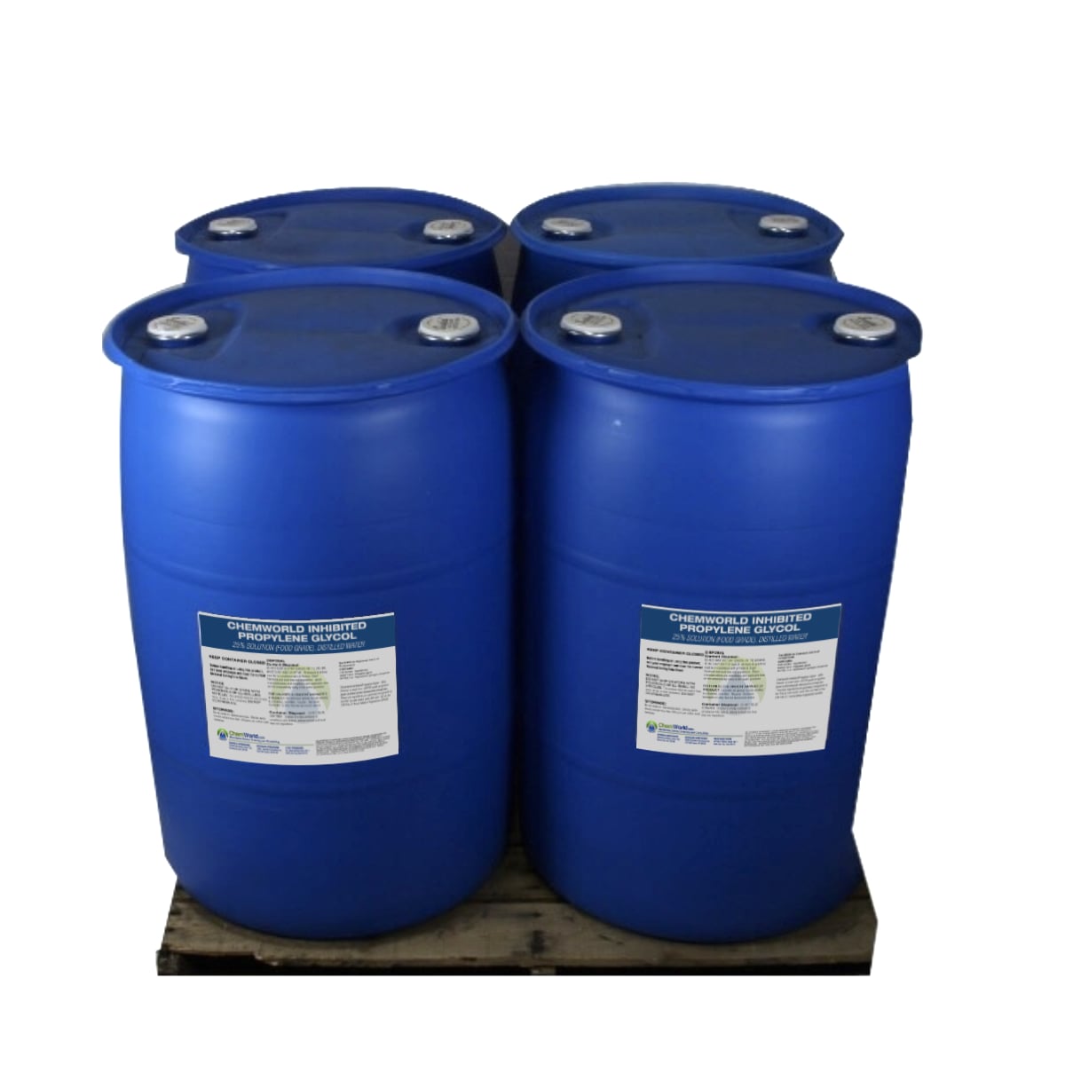 Our standard inhibitor package is the BEST corrosion resistant package for iron, bronze, and aluminum materials.