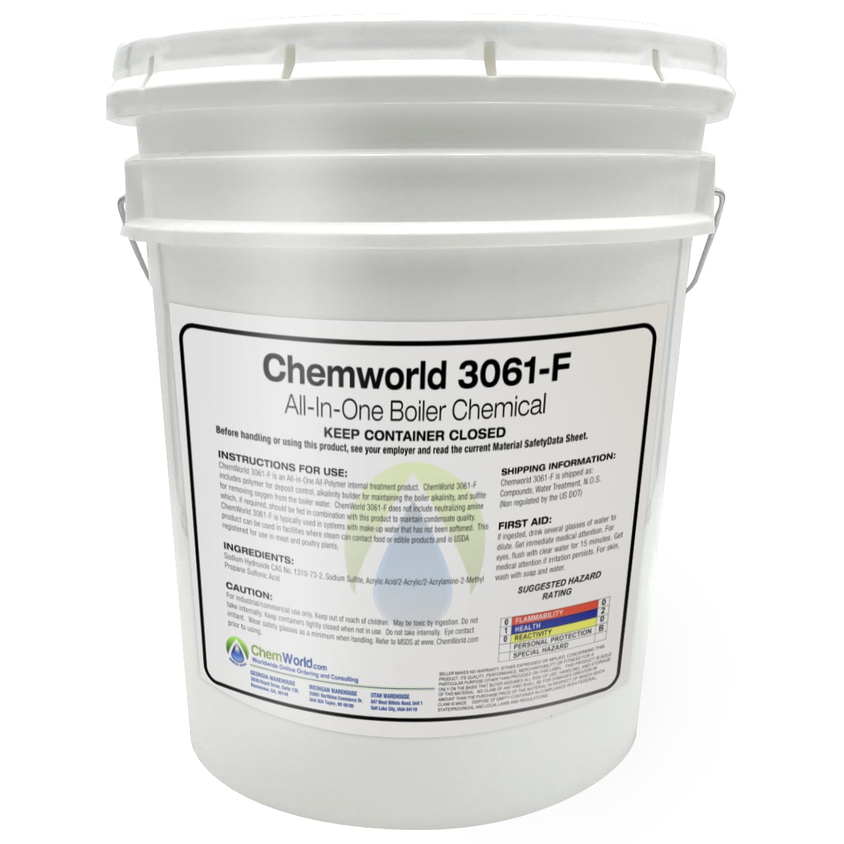 All in One Food Grade Boiler Chemical - 5 Gallons