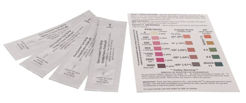 Nitrite & Glycol Test Strips